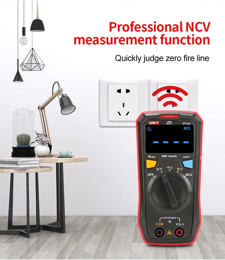 UNI-T UT123D Digital Multimeter proving unit | AC/DC Voltmeter | Pocket Auto-Range Ohm Meter - Thumbnail 6