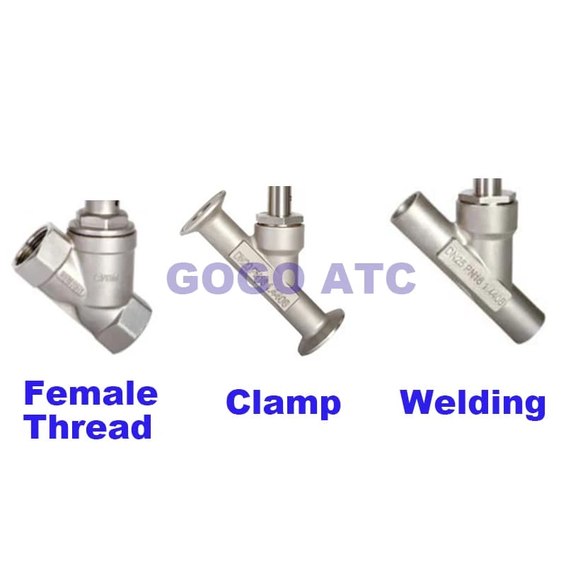 Lockshield Valve Key | Stainless Steel Angle Seat Valve | High Temp Steam Y-Type - Thumbnail 3