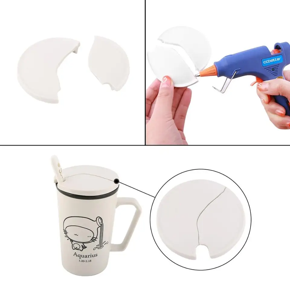 30W Mini Glue Gun | High Temp for DIY & Repairs | Includes 3 Glue Sticks - Thumbnail 2