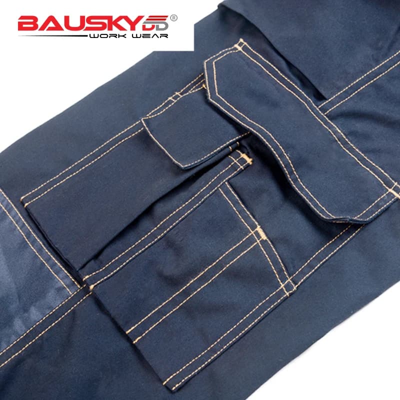 Women's Bib & Brace Overalls | Cargo Work Trousers | Knee Pad Pockets - Thumbnail 5