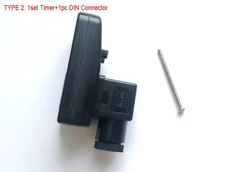 DIN43650A Lockshield Valve Timer | 24V-240V Solenoid | Coil Collector - Thumbnail 5