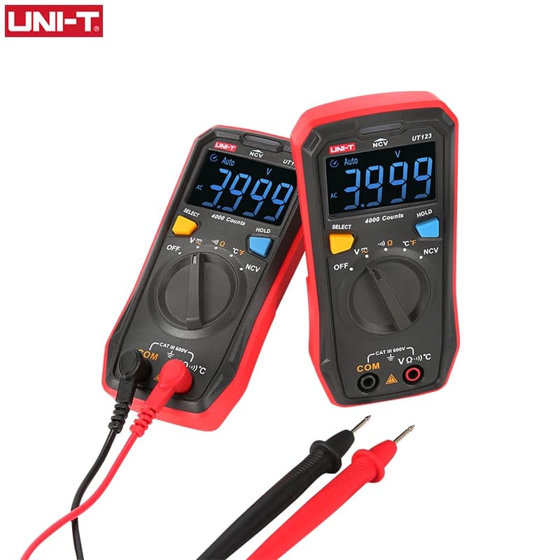 UNI-T UT123D Digital Multimeter proving unit | AC/DC Voltmeter | Pocket Auto-Range Ohm Meter - Thumbnail 2