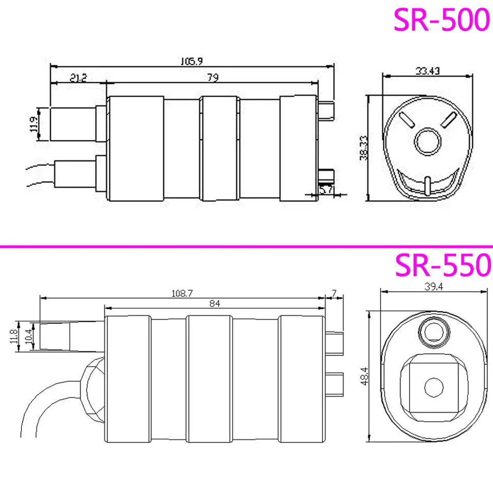 Condensate Pump | 5M 12V/24V 600-1000L/H | High Pressure DC Submersible - Thumbnail 8