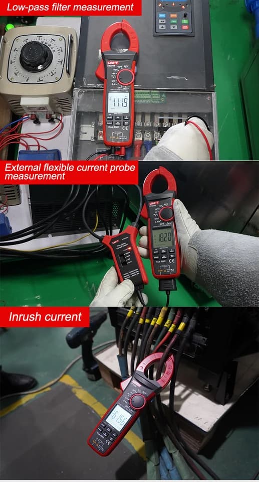 UNI-T UT207B/UT208B Clamp Meter | 1000A AC/DC, LPF | Proving Unit, Backlight - Thumbnail 3