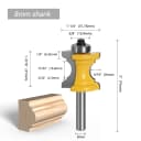 8mm shank