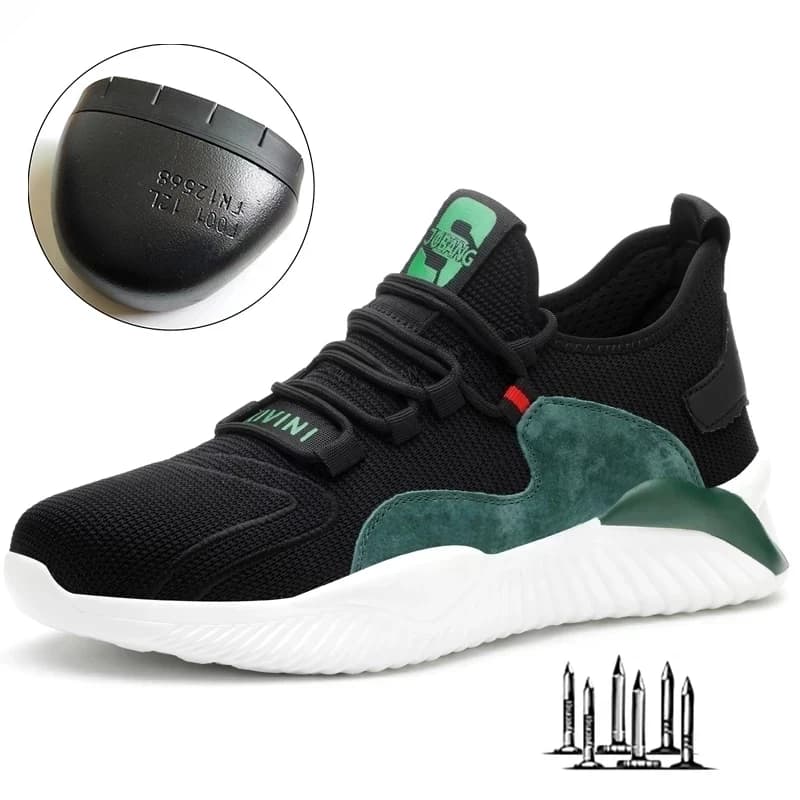 Safety Boots Steel Toe Cap | Anti-Smash & Puncture | Unisex Work Shoes - Thumbnail 3