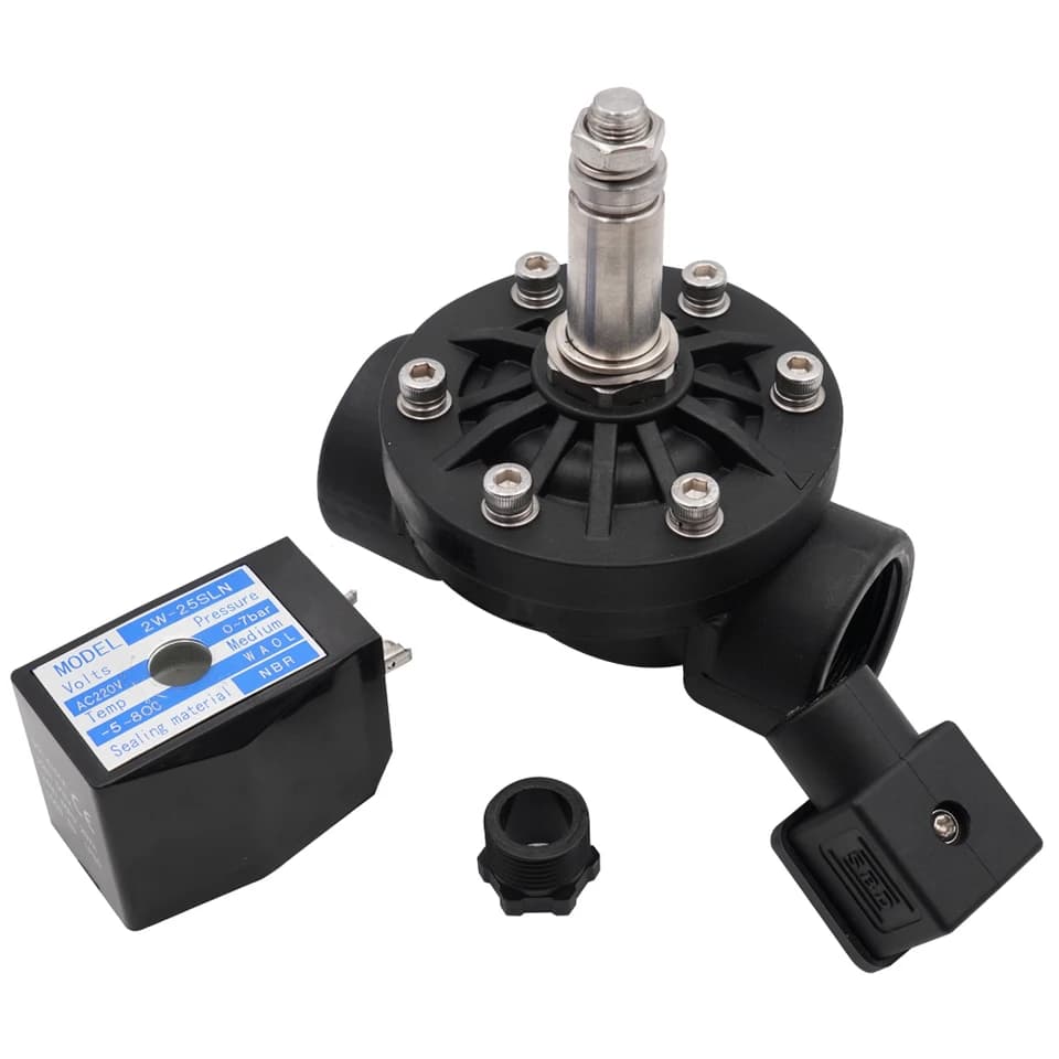 Plastic Solenoid Valve: Normally Open vs Normally Closed | DN15-DN50 Water Valves | AC/DC, G/NPT Thread - Thumbnail 7