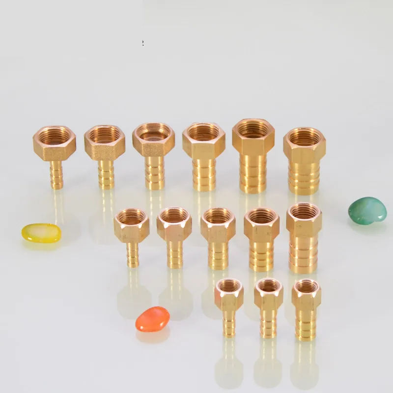 Brass Fitting Garden Hose | BSP Male/Female Thread Connector | 6-25mm Barb Tail - Thumbnail 4