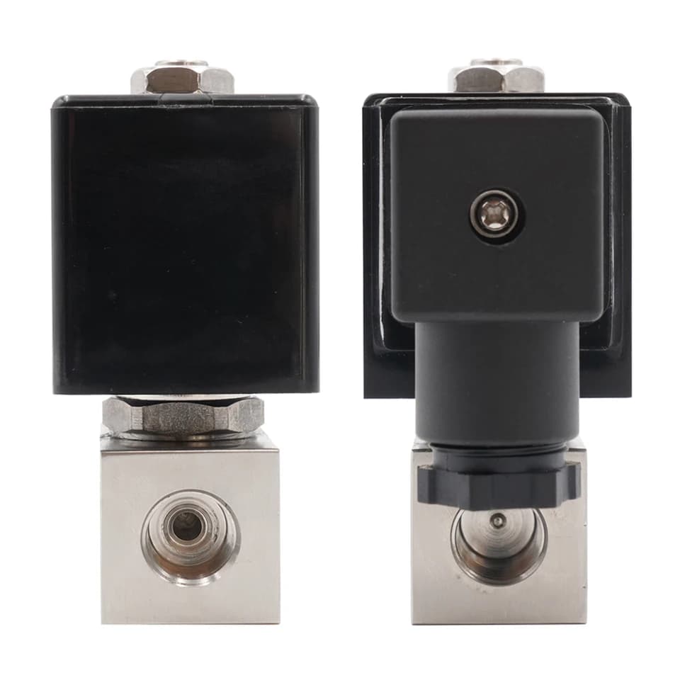 304 Stainless Steel Solenoid Valve | 0-300 Bar | Car Wash, 1/4" N/C or N/O