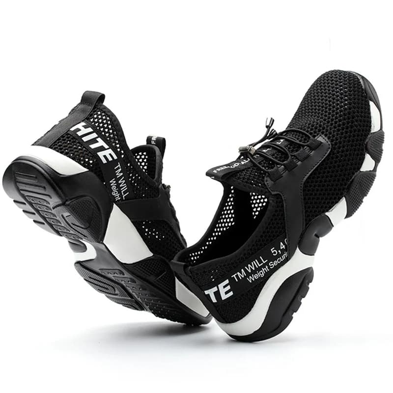 Toe Cap Safety Boots | Lightweight Breathable Work Sneaker | Puncture-Proof - Thumbnail 2
