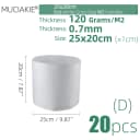 25x20cmx20pcs
