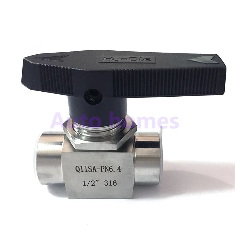 SS304 Stainless Steel Ball Valve | High Pressure/Temp | 1/8" - 1" BSPP Female - Thumbnail 2