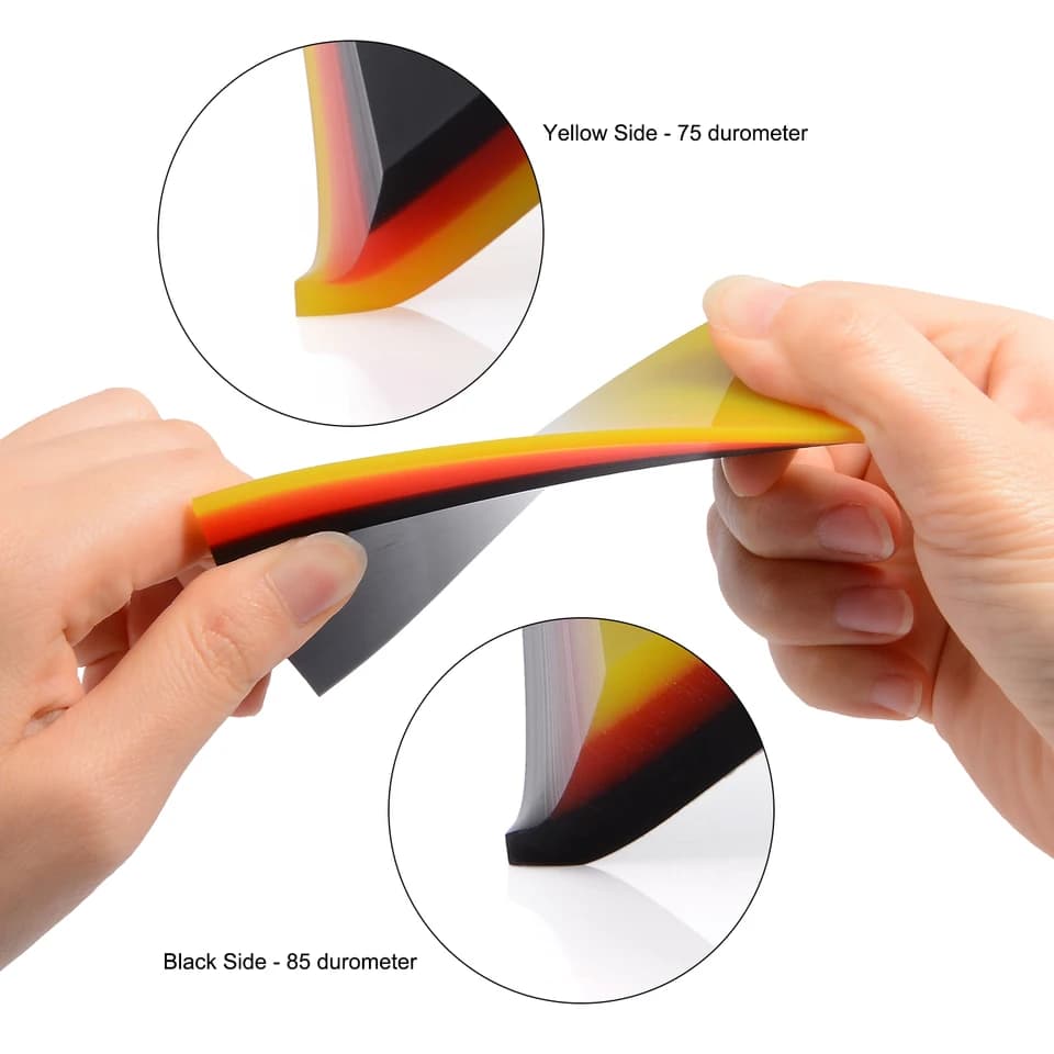 Soft Rubber Window Squeegee | PPF Car Vinyl Wrap Tool | Glass Cleaning - Thumbnail 5