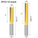 2pcs 12.7mm Shank