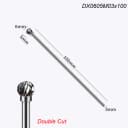 100mm Double Burr D