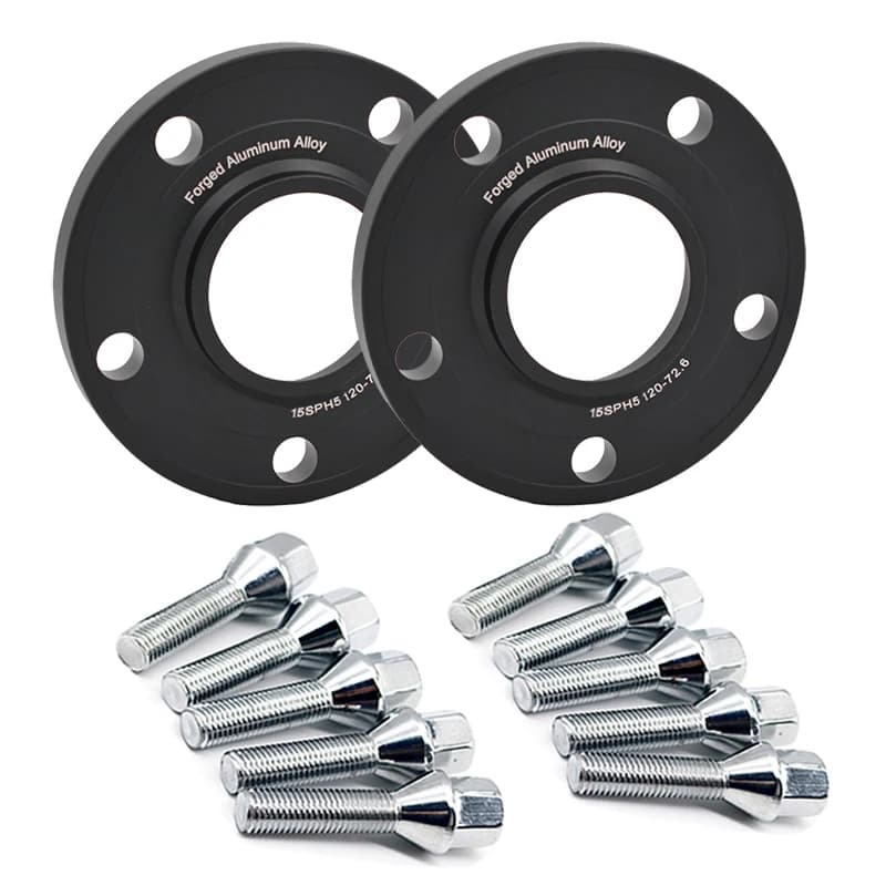 Wheel Spacers | 5x120 Hub Centric 72.6mm | For E90 E36 M3 M6 Models - Thumbnail 6