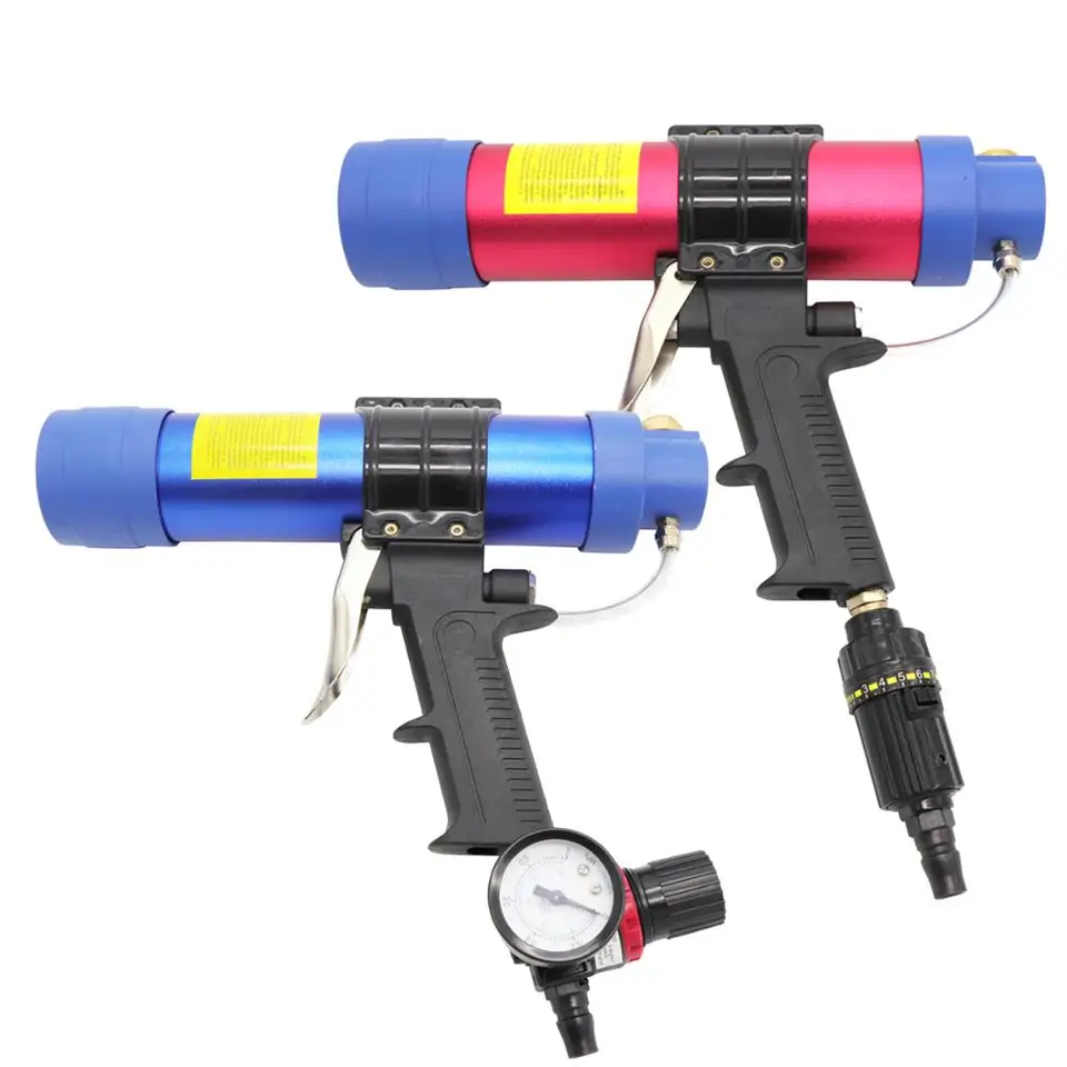 Pneumatic Caulking Gun | 310ml Air Sealant Applicator | Industrial Grout Tool - Thumbnail 4