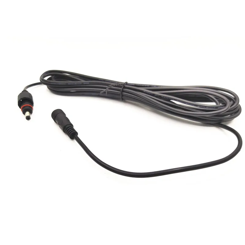 12V DC Power Extension Cable | 5M Length | 5.5x2.1mm Connector | Water-Resistant - Thumbnail 5