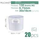 30x18cmx20pcs