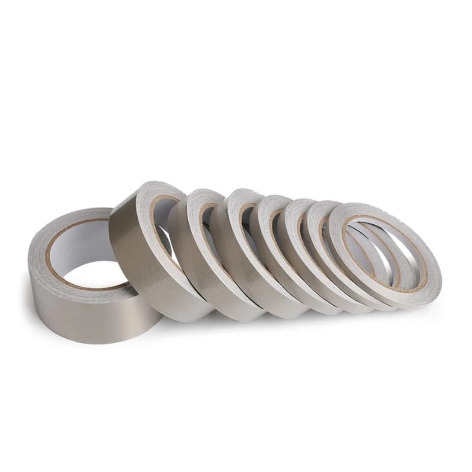 YX Silver Conductive Fabric Tape | EMI Shielding for Electronics | 20m Roll - Thumbnail 5