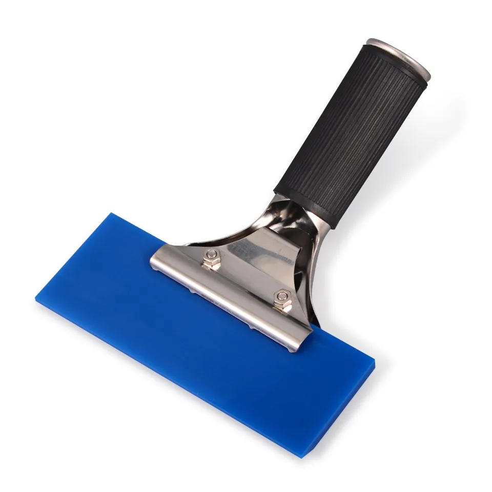 Window Squeegee | BlueMax Rubber Blades | Glass Cleaning & Film Wrapping - Thumbnail 6
