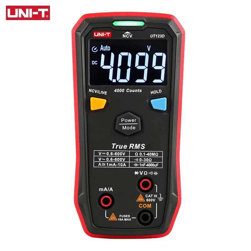 UNI-T UT123D Digital Multimeter proving unit | AC/DC Voltmeter | Pocket Auto-Range Ohm Meter - Thumbnail 5