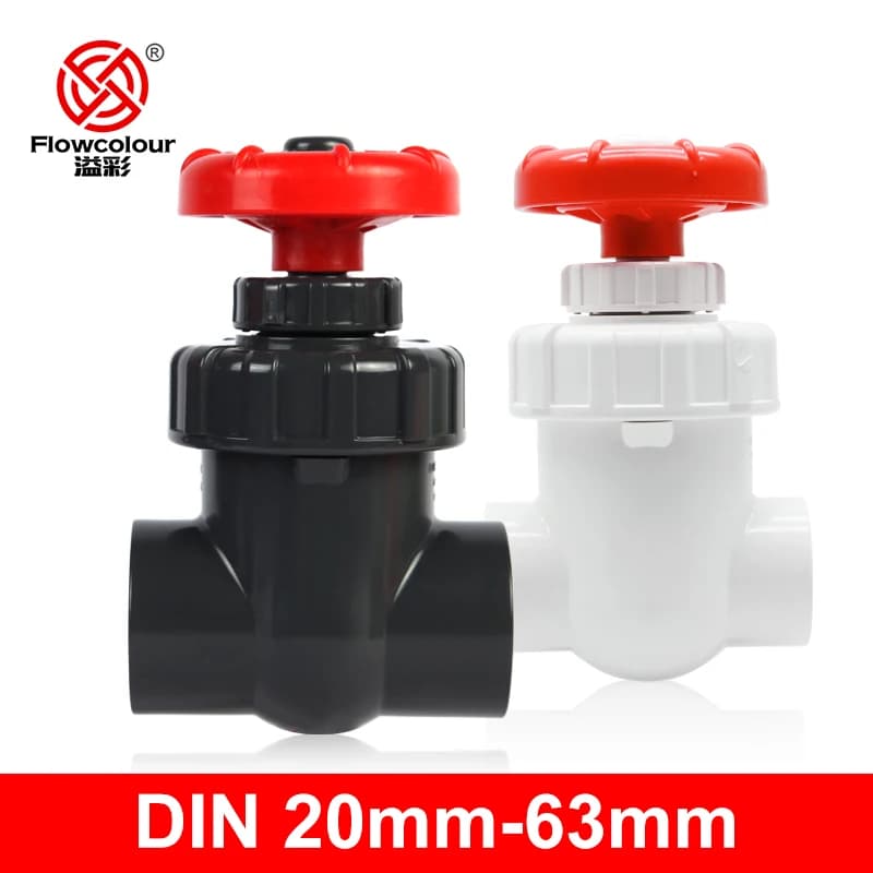 UPVC Gate Valve | 20-40mm Precision Flow Control | Industrial/Garden - Thumbnail 7