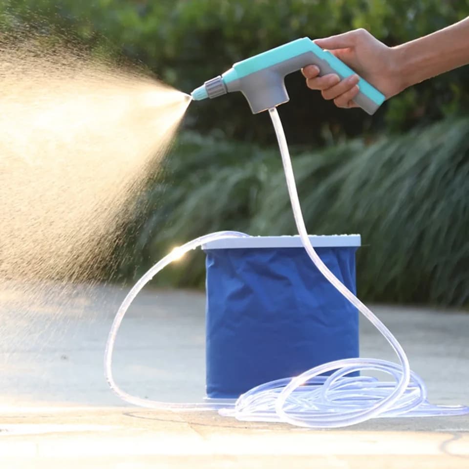 Electric Knapsack Sprayer | Adjustable Nozzle | USB Rechargeable for Plants & Vehicles - Thumbnail 3