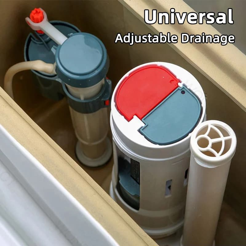 Universal Toilet Flush Valve Kit | Dual Flush & Adjustable Float | Trade Supply - Thumbnail 2