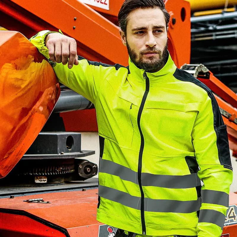 Hi Vis Jacket & Trousers Set | Reflective Workwear | Electrician Safety - Thumbnail 4