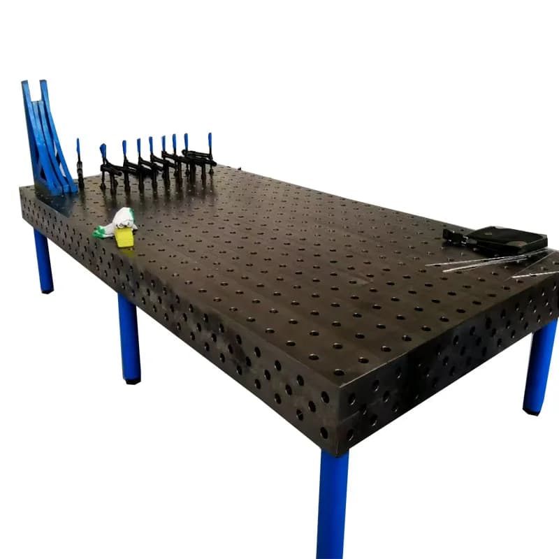 3D Laser Welding Table | 1200x2400mm Flexible Work Platform | Precision Fixturing - Thumbnail 2