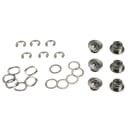 6PCS Silver