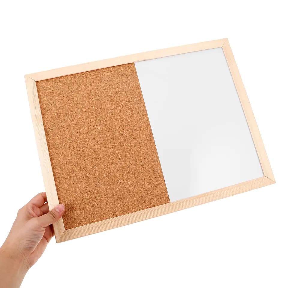 Cork Board | Magnetic Whiteboard & Pin Board | Home & Office Noticeboard - Thumbnail 2