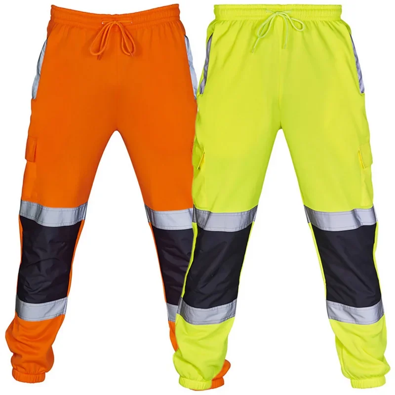 Mens Work Joggers | Reflective Safety Work Trousers | Loose Fit - Thumbnail 2