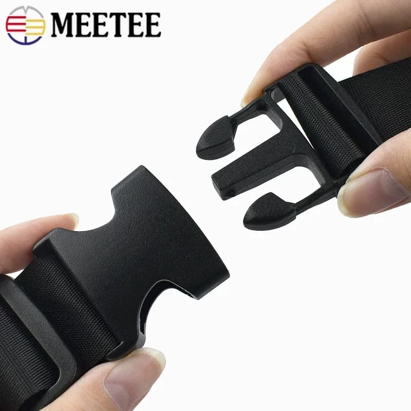 Side Release Buckles | 15-50mm Webbing Straps | Quick Release Adjuster - Thumbnail 3