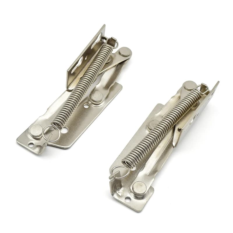 Upward Flip Door Gate Hinges | Concealed 90° Spring Support | Strong Positioning Limit
