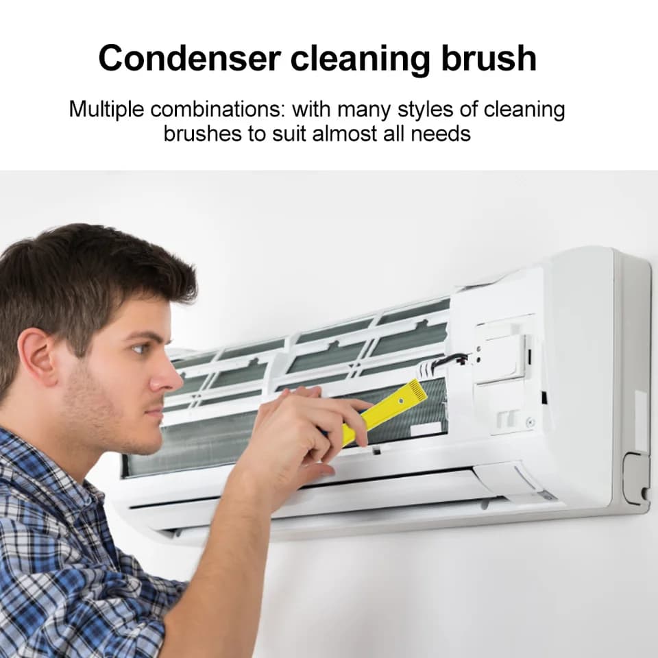 Radiator Cleaning Brush | Stainless Steel Fin Comb | AC Coil Repair Tool - Thumbnail 4