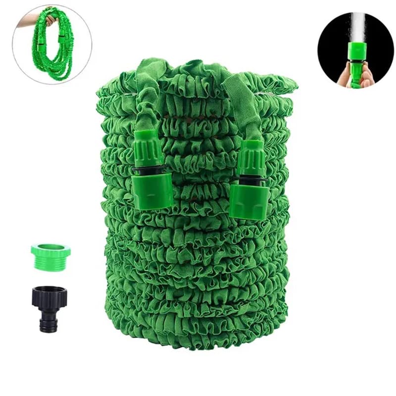 Garden Hose | 50ft High-Pressure Flexible Pipe | Car Wash & Jardin - Thumbnail 2