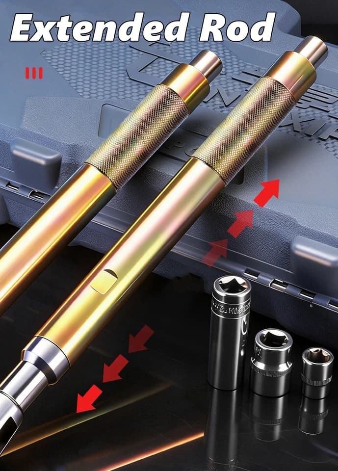 Spark Plug Torque Wrench | 1/2-Inch Drive | High Torque Auto Repair - Thumbnail 4