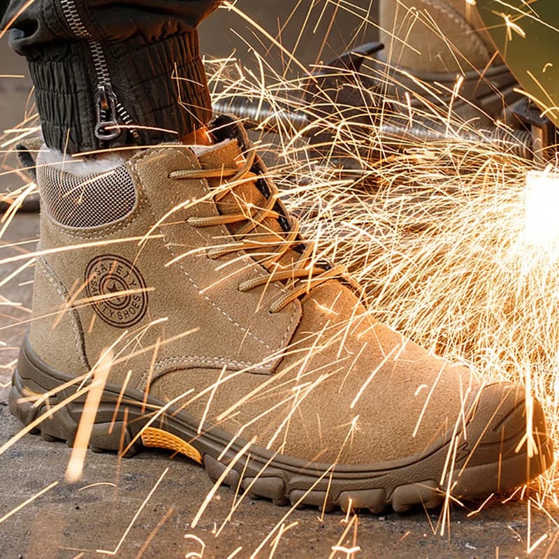 Men's Steel Toe Cap Boots | Anti-Piercing & Warm | Winter Work Safety - Thumbnail 3