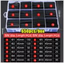 650PCS Box Black