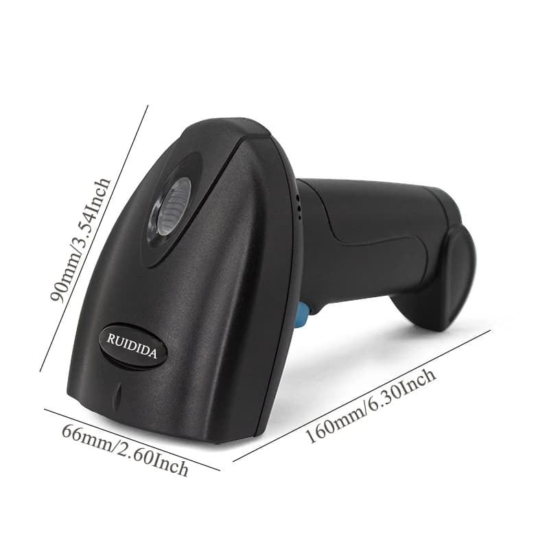 1D/2D Wireless Barcode Scanner | Handheld QR & PDF417 Code Reader | Industrial Supply - Thumbnail 7
