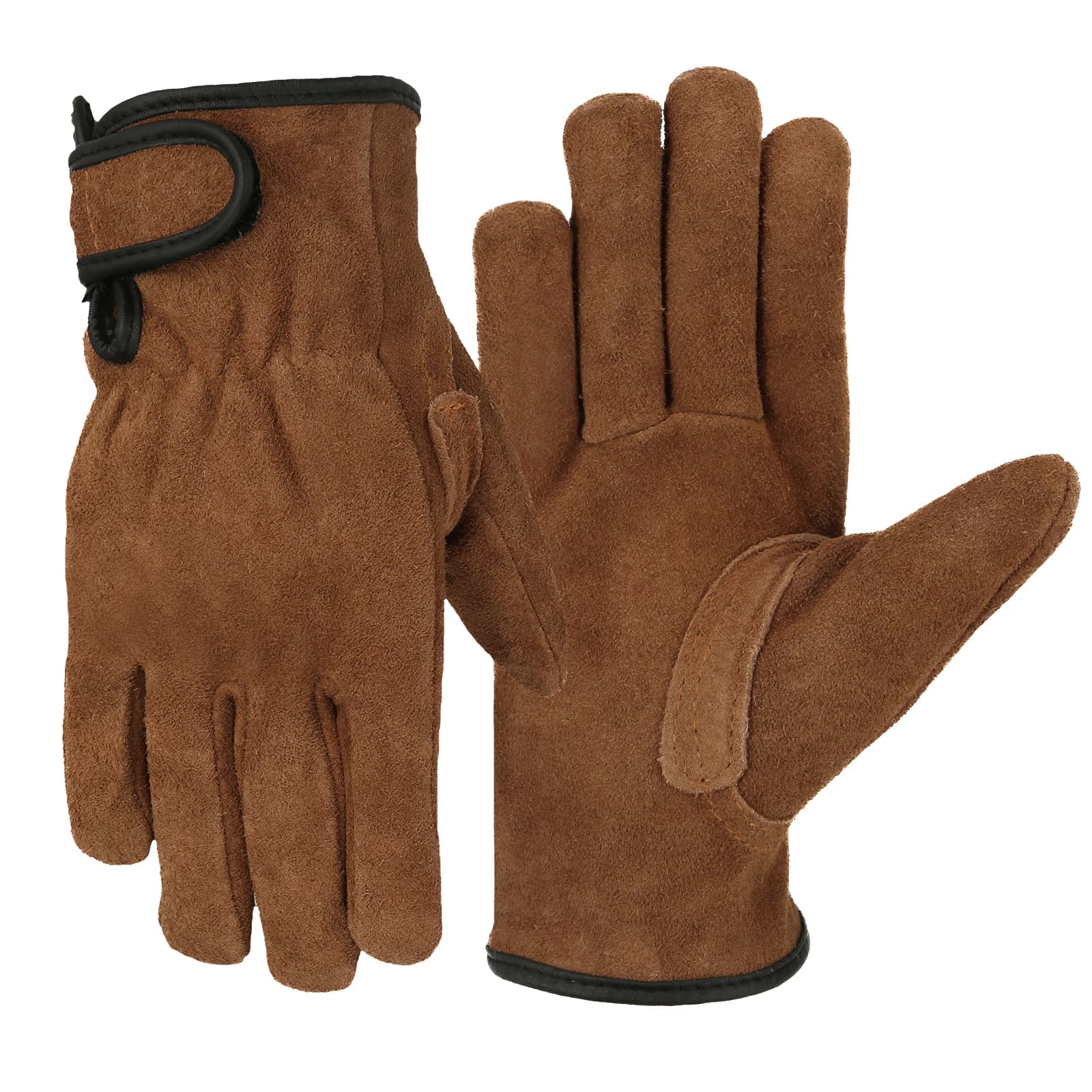 Duty Work Gloves for Men | Puncture Resistant with Firm Grip | Multi-Purpose Safety Gloves - Thumbnail 2