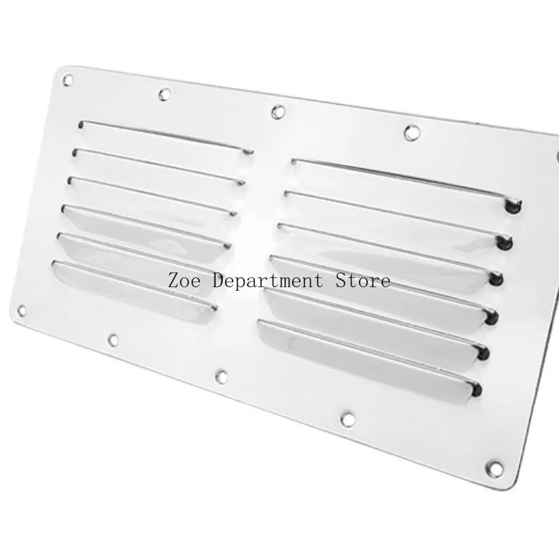 Soffit Vent Cover | Aluminium Rainproof Grille | Outdoor Exhaust - Thumbnail 4