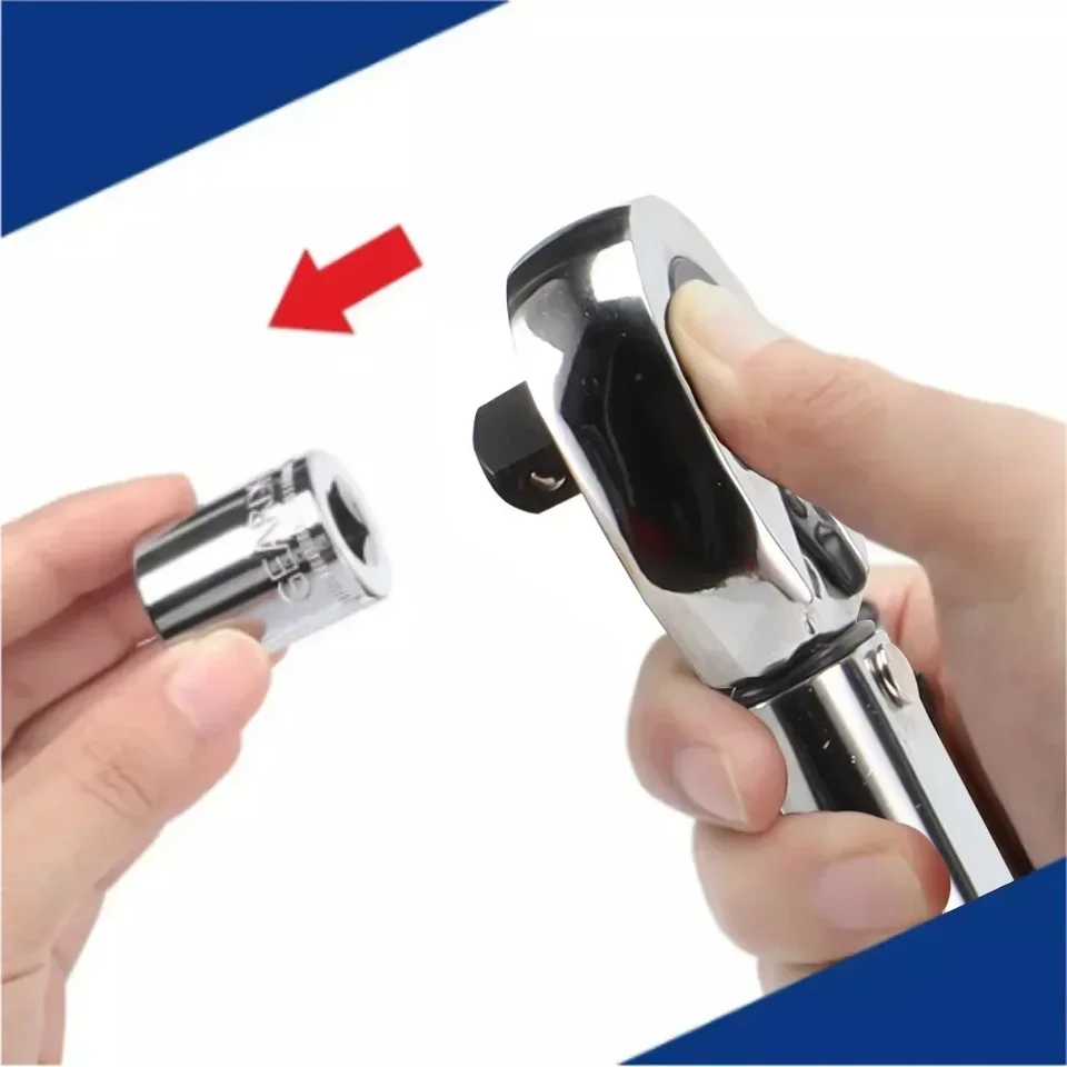 1/2" Drive Torque Wrench | 10-210Nm Adjustable | Car, Bike & Motorbike Tool - Thumbnail 5