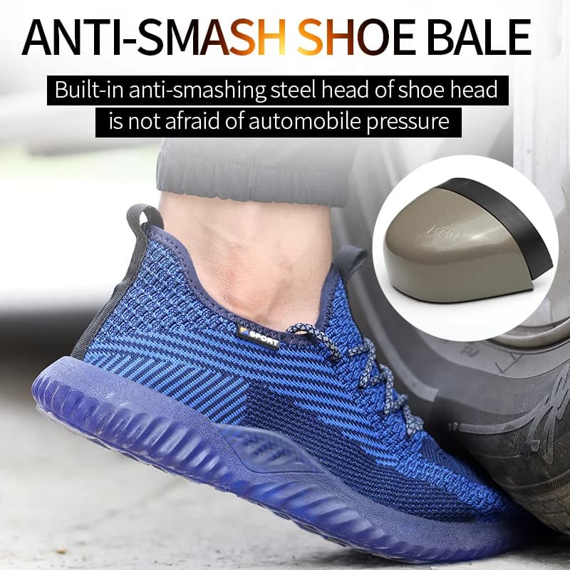 Steel Toe Cap Shoes | Puncture-Proof Safety Boots | Industrial Workwear - Thumbnail 5