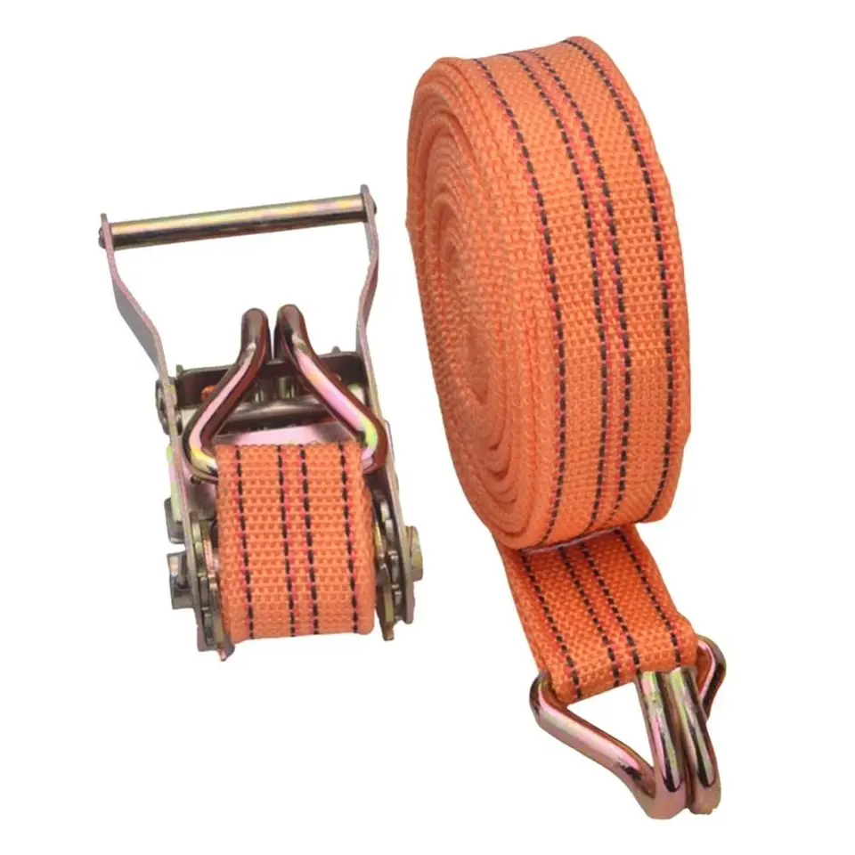 40mm Ratchet Tie-Down Straps | J Hooks | Heavy Duty Cargo Strapping 3-15m - Thumbnail 4