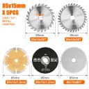 5Pcs 85X15mm Set B