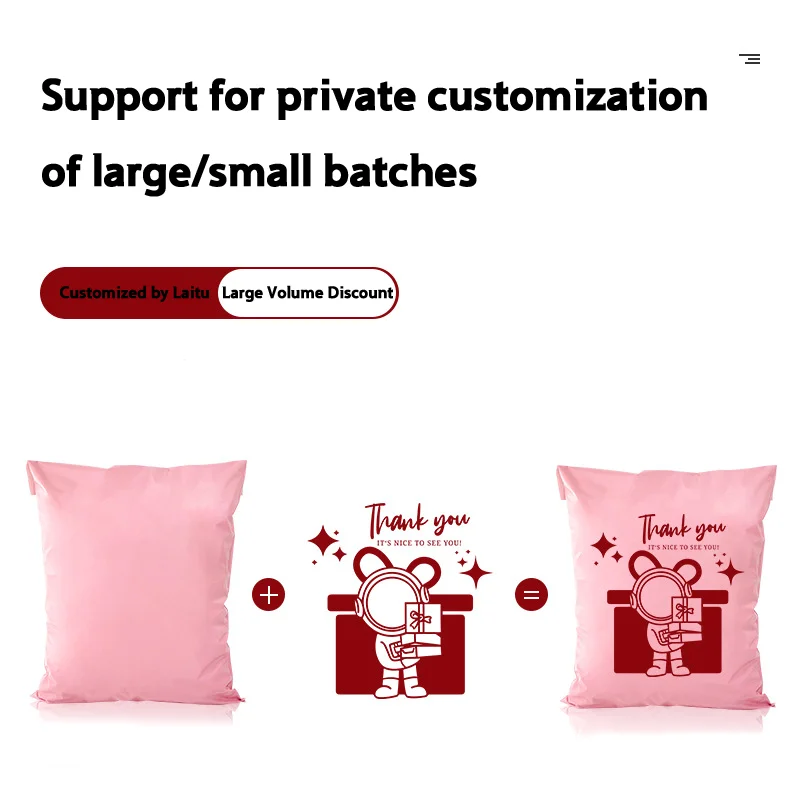 50 Plastic Mailing Bags | Self-Seal Adhesive | Secure Postal Transport - Thumbnail 2