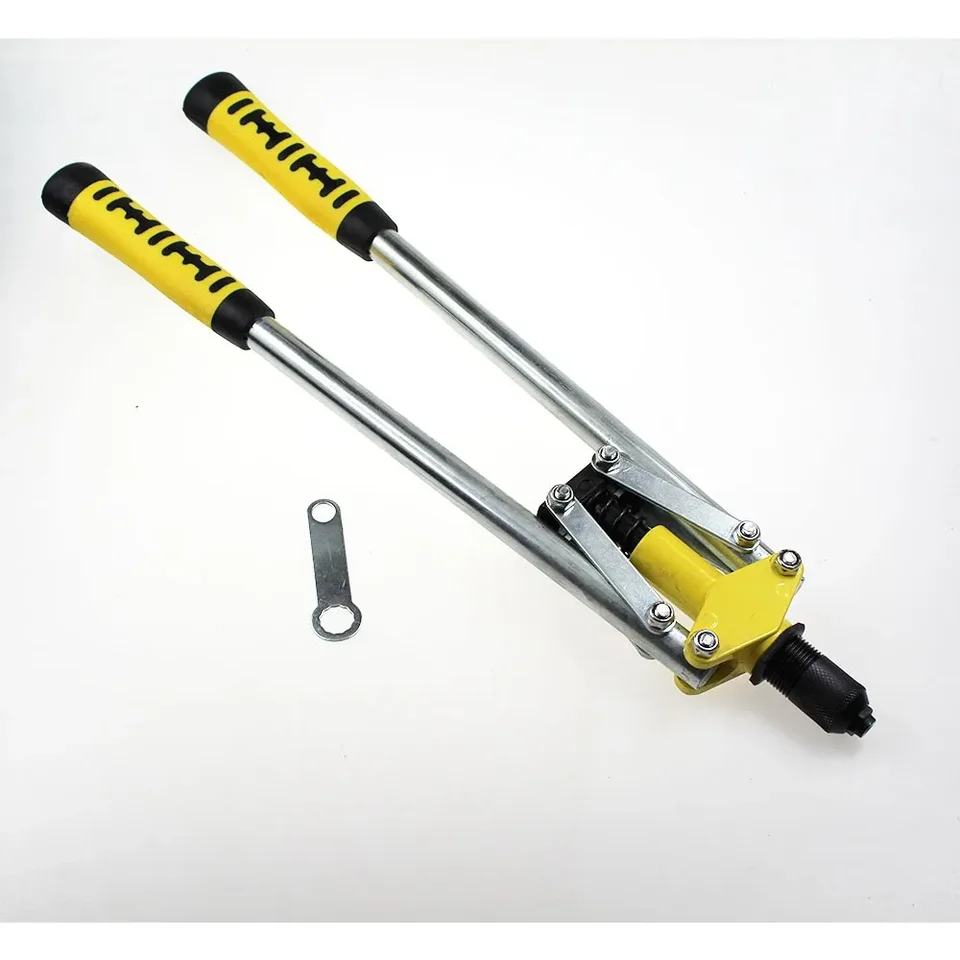 Heavy-Duty Rivet Gun | Double Core-Pulling Hand Riveter | Manual Pull Tool - Thumbnail 3